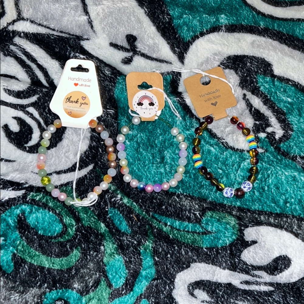 Colorful Handmade Bracelets Set